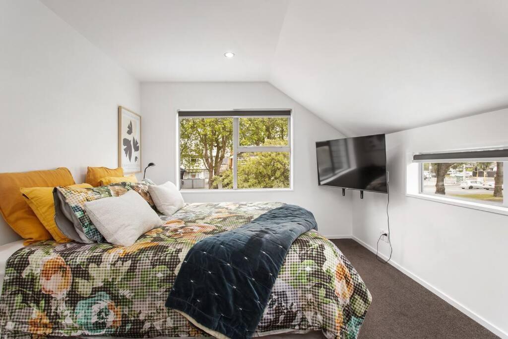 Appartement Convenient Urban Townhouse 2 Carparks Available à Christchurch Extérieur photo