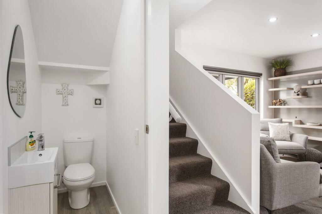 Appartement Convenient Urban Townhouse 2 Carparks Available à Christchurch Extérieur photo
